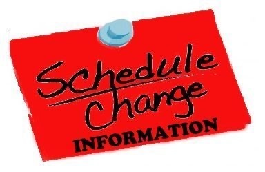 clipart for schedule change