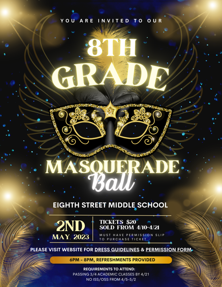 Eighth Grade Masquerade Ball