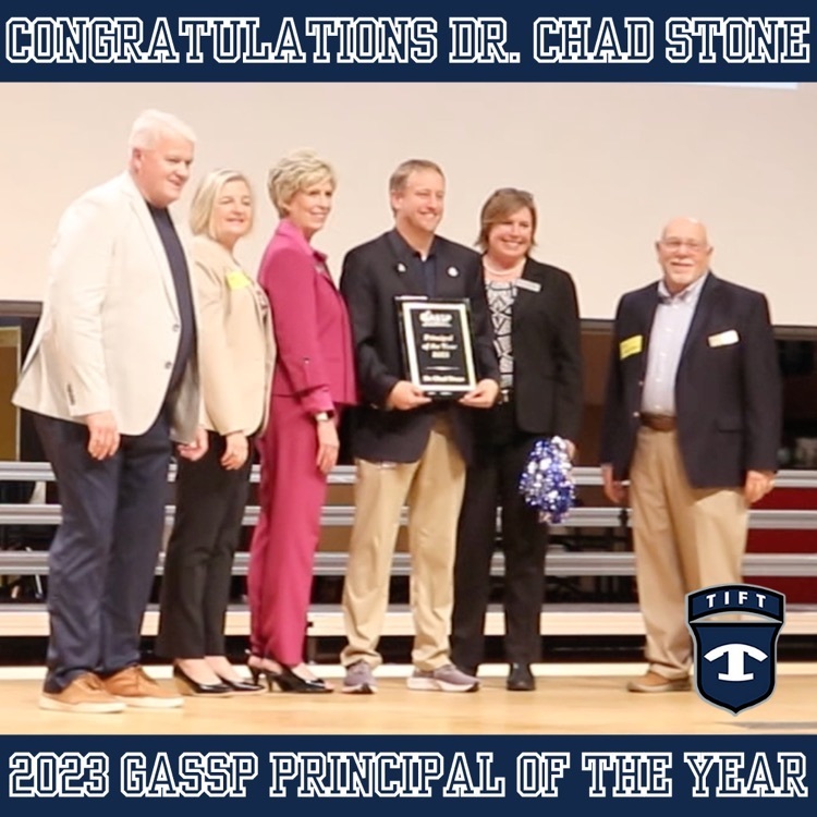 Dr. Chad Stone, 2023 GASSP Principal of the Year