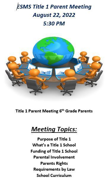 6th Grade Open House