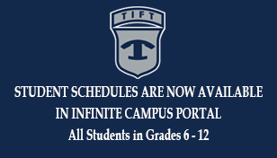 Student Schedules are available in Infinite Campus Portal