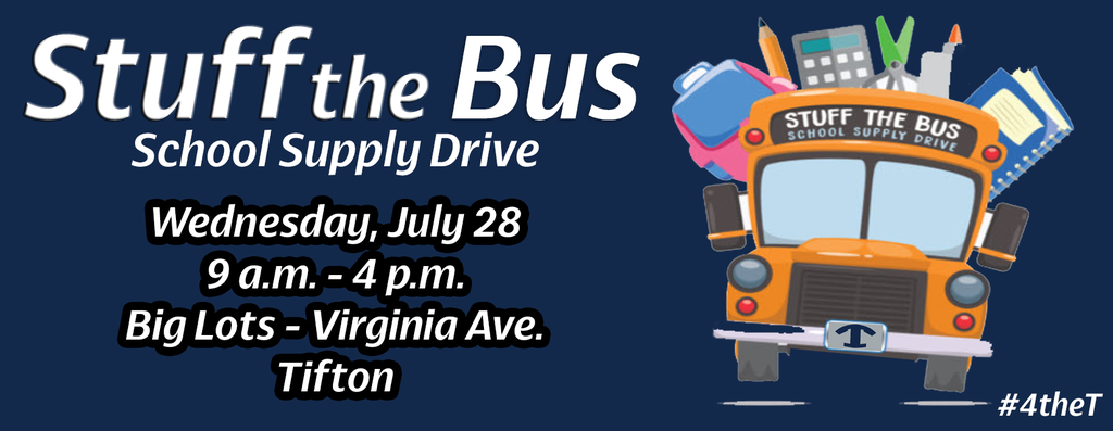 Stuff the Bus School Supply Drive