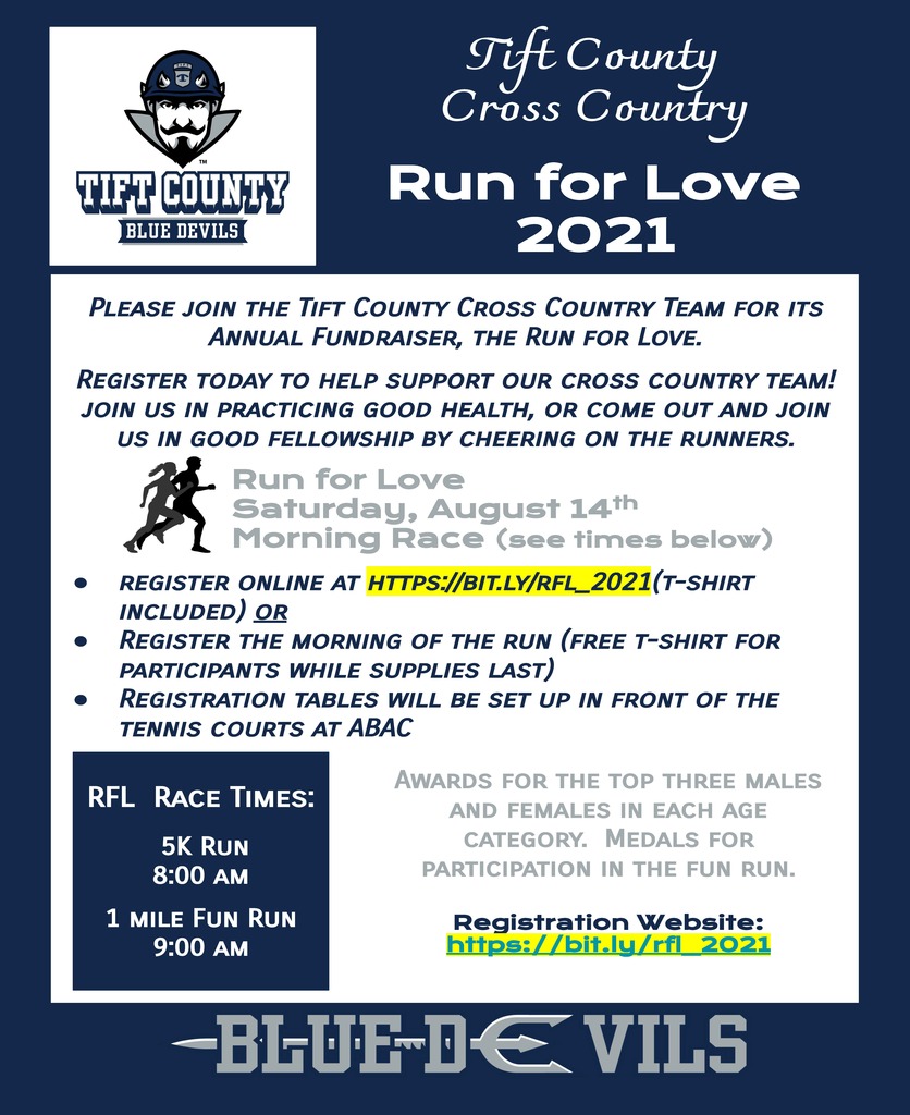 Run for Love  Flyer Page 1