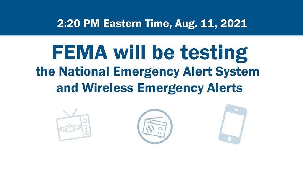 August 11 FEMA testing