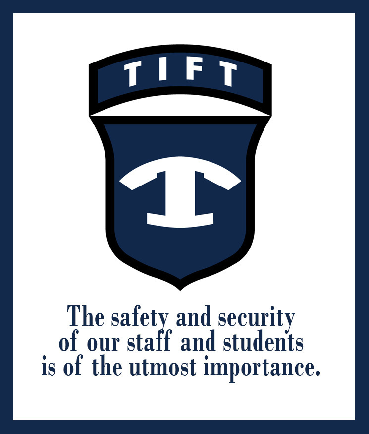 The safety and security of our staff and students is of the utmost importance.
