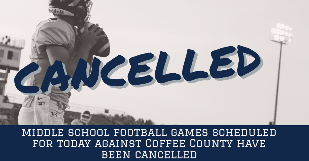 Football Games Cancelled