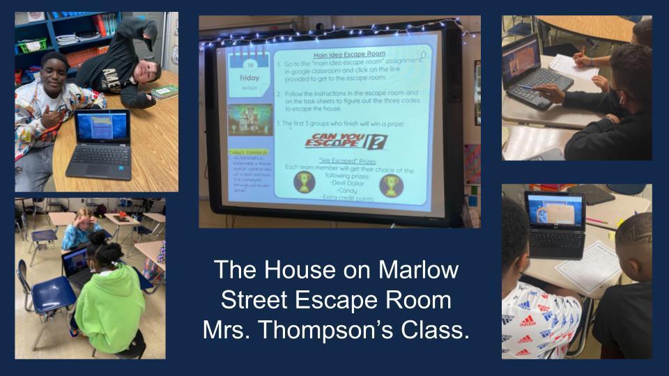 Mrs. Thompsons Escape Room