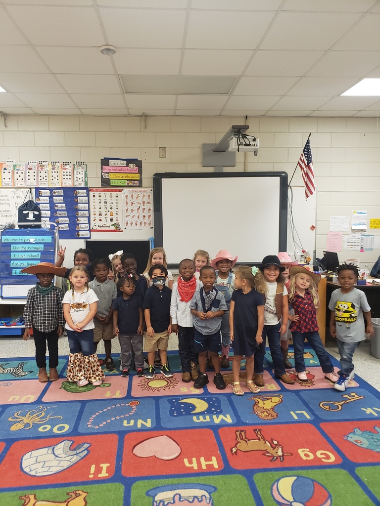 Pre-K cowboys and cowgirls
