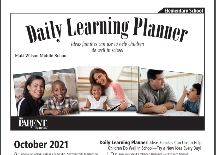 Daily Learning Planner