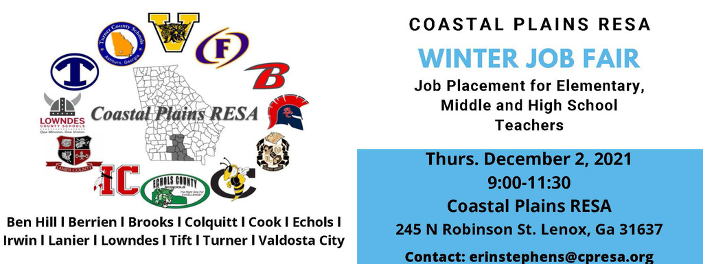 Coastal Plains RESA Winter Job Fair