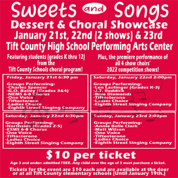 Sweets and Songs 2022