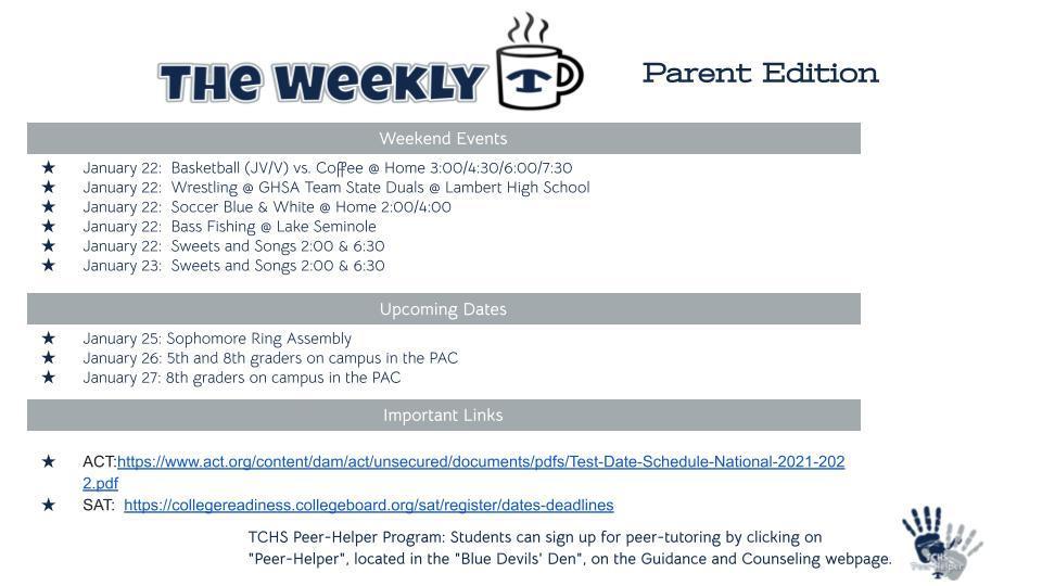 Weekly T Parent Edition