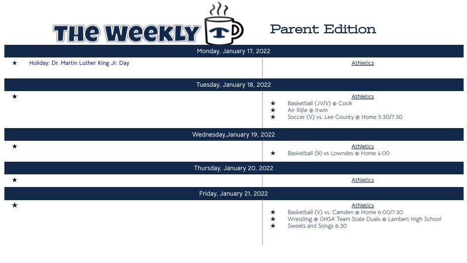 Weekly T Parent Edition