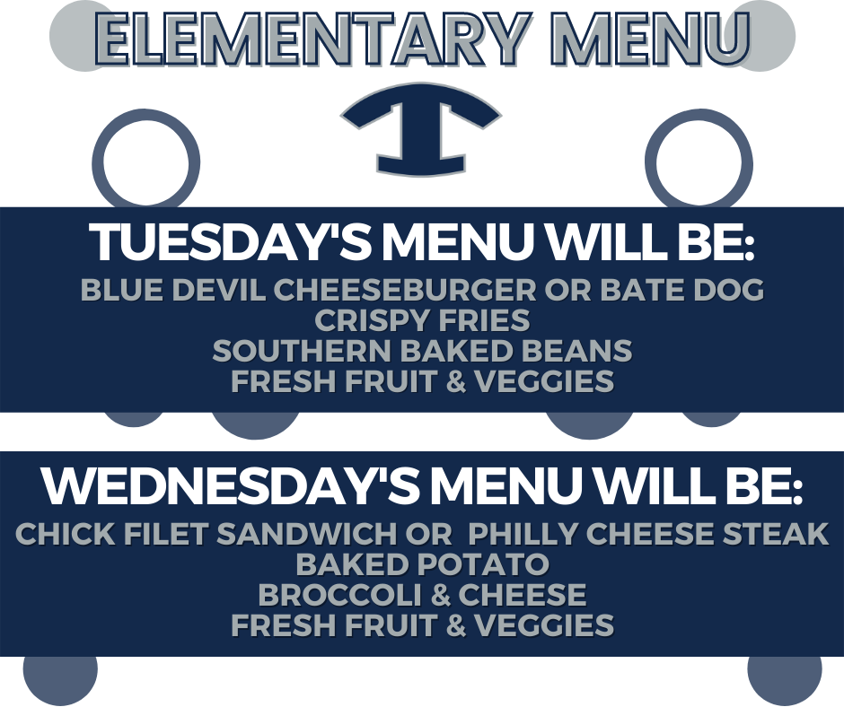 Menu Changes for the Week of April 4, 2022