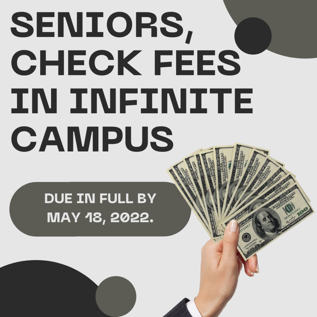 CHECK INFINITE CAMPUS-FEES