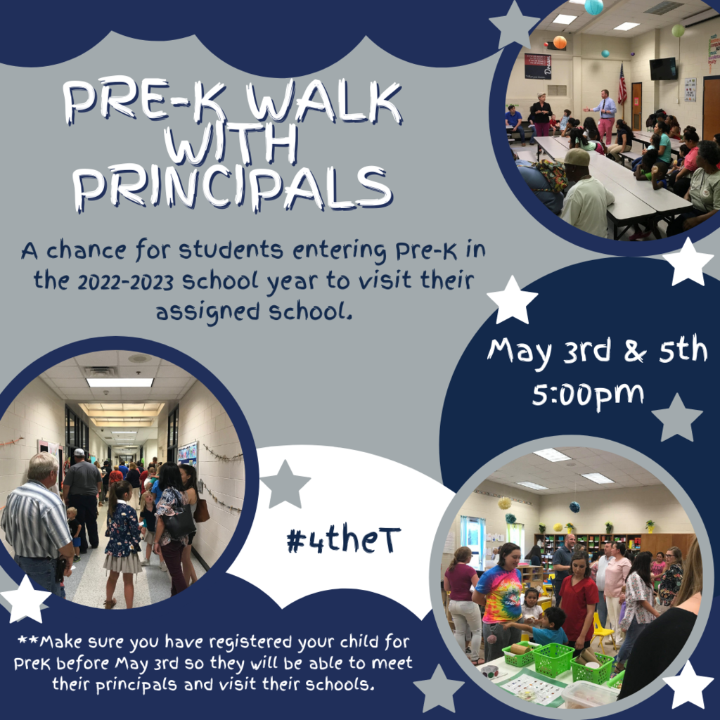 PreK Walk with Principals