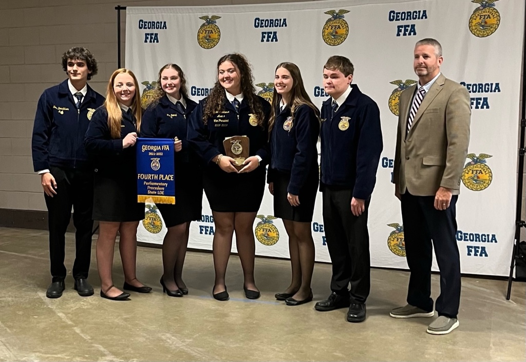 4th in State Parliamentary Procedure- 