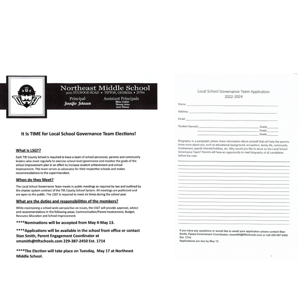 Lsgt announcement and app. 2