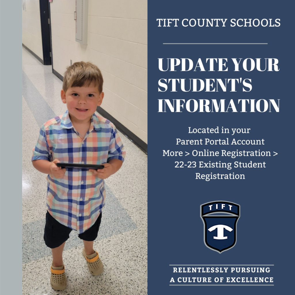 Update your student's information