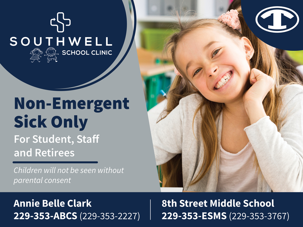 Southwell Clinic Non-Emergent Sick Only Clinic Ad