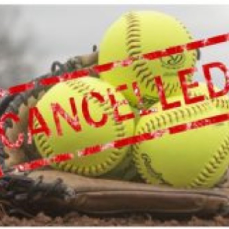 Softball Games Canceled 