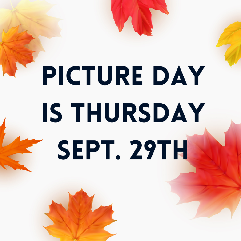 Picture Day Sept. 29th