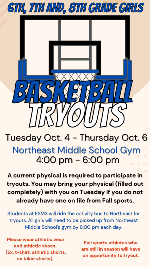 MS Basketball Tryouts