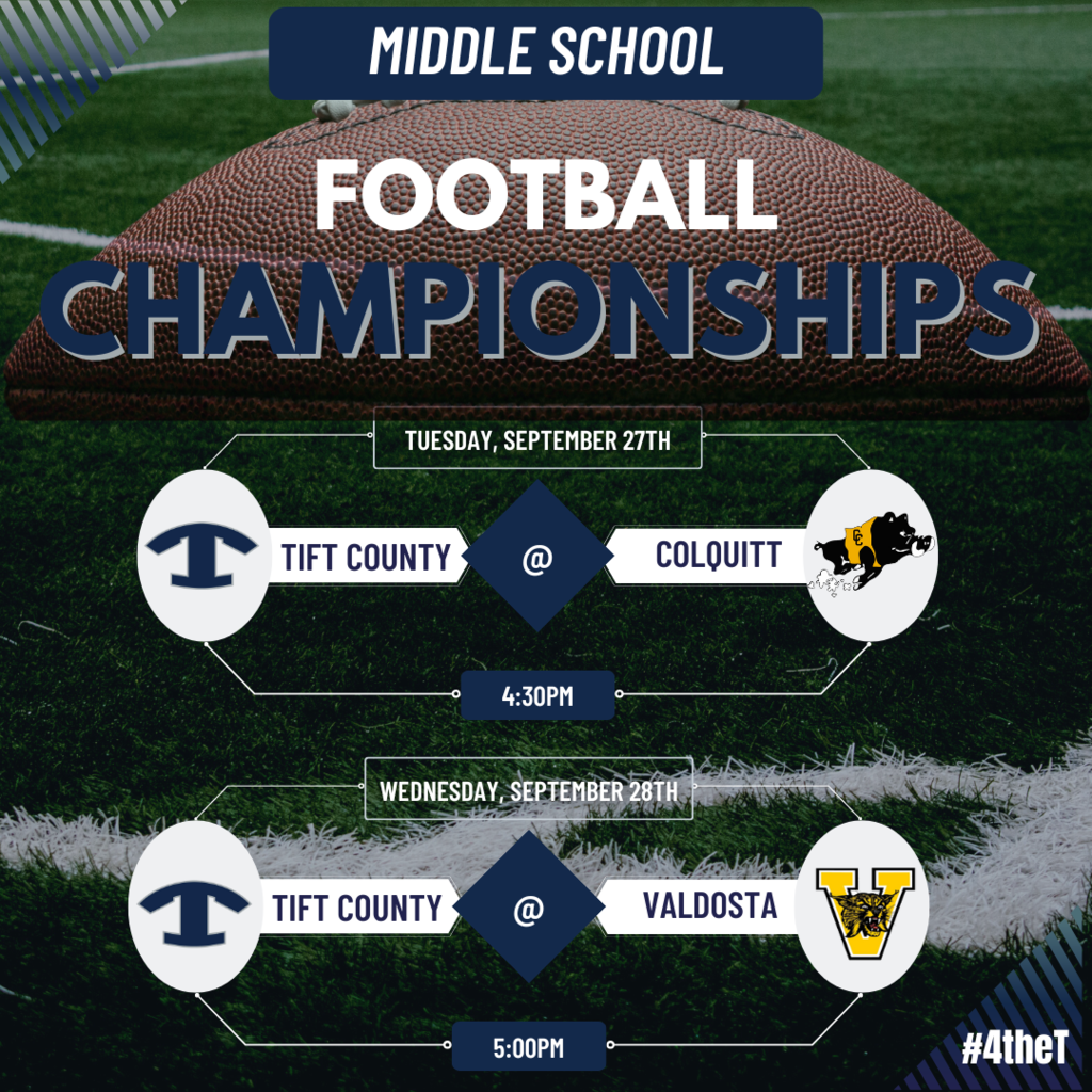 Middle School Football Championship Games