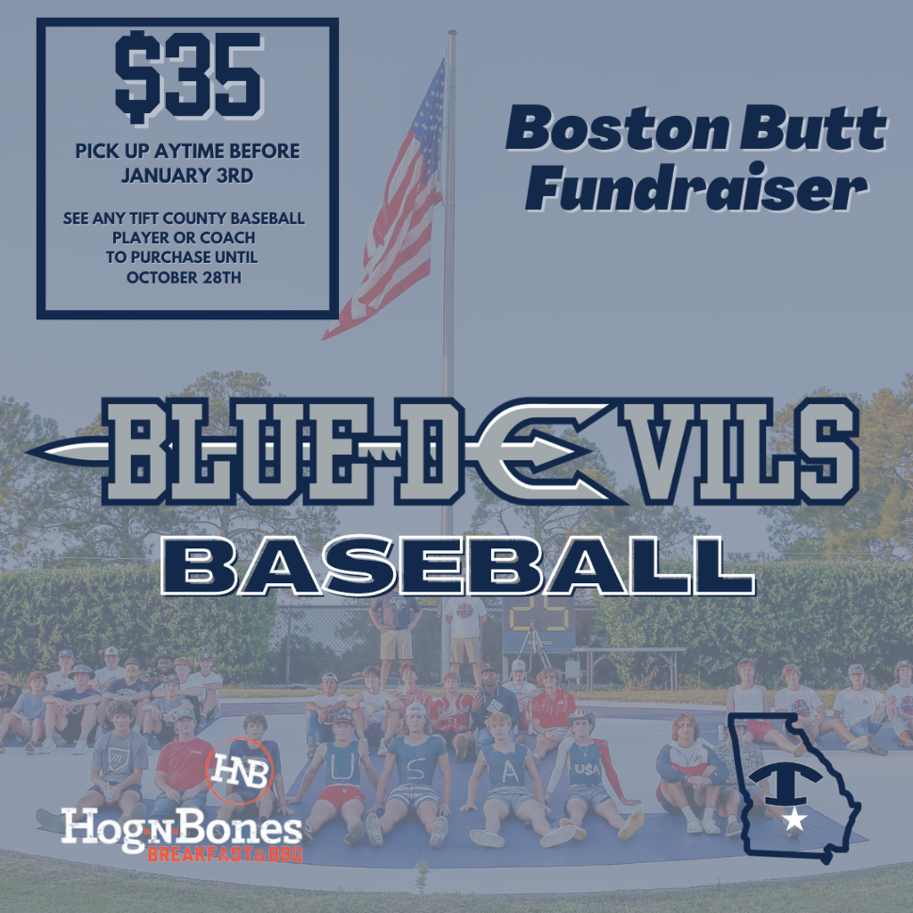Blue Devil Baseball Boston Butt Fundraiser