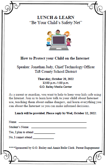 Lunch & Learn : Internet Safety