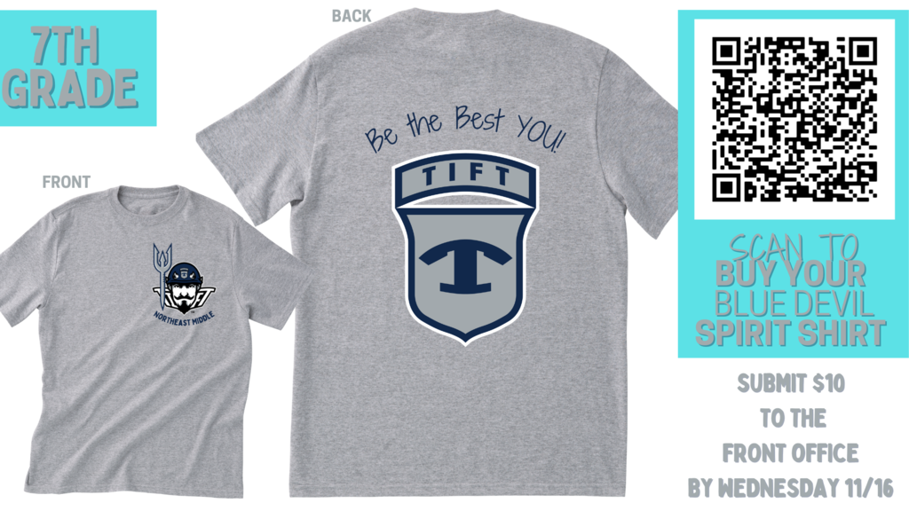 7th Grade Spirit Shirt