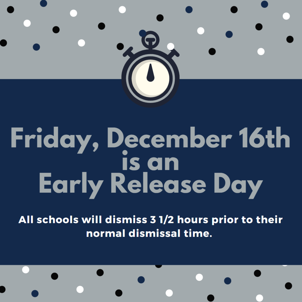 December 16th Early Release Day