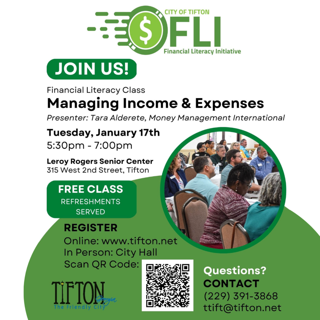 City of Tifton Financial Literacy Initiative