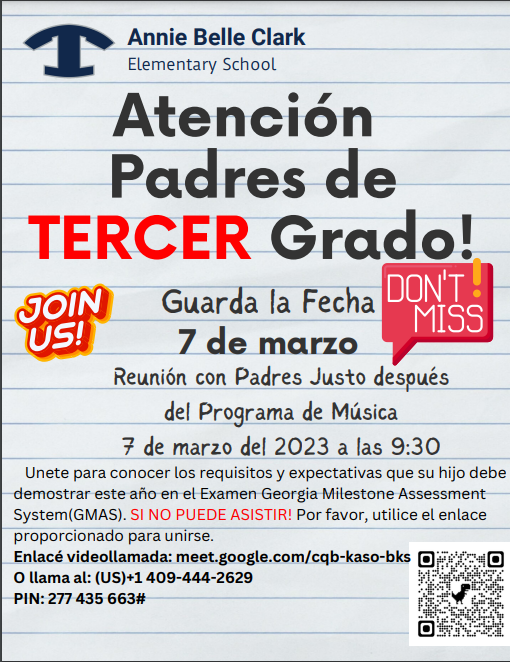 3rd GMAS Meeting Spanish
