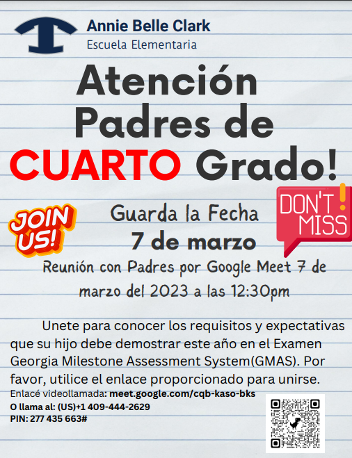 4th GMAS Meeting Spanish