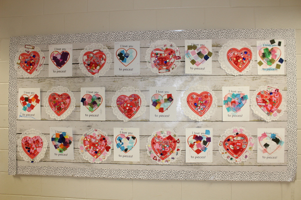 Hearts Bulletin Board