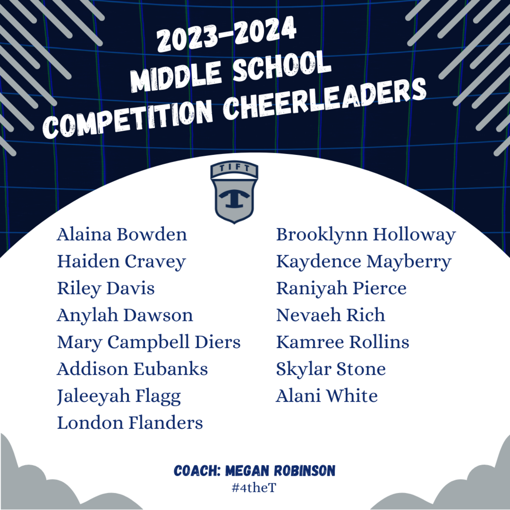 MS Competition Cheerleaders