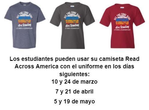 RAA shirt flyer Spanish