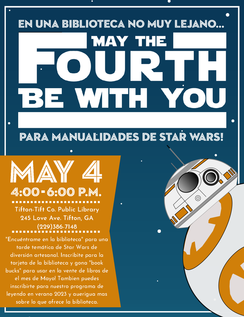 May the Fourth Be With You Spanish