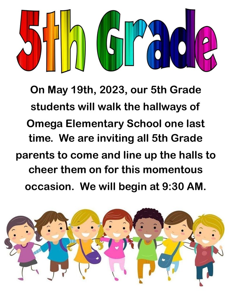 5th Grade Announcement 