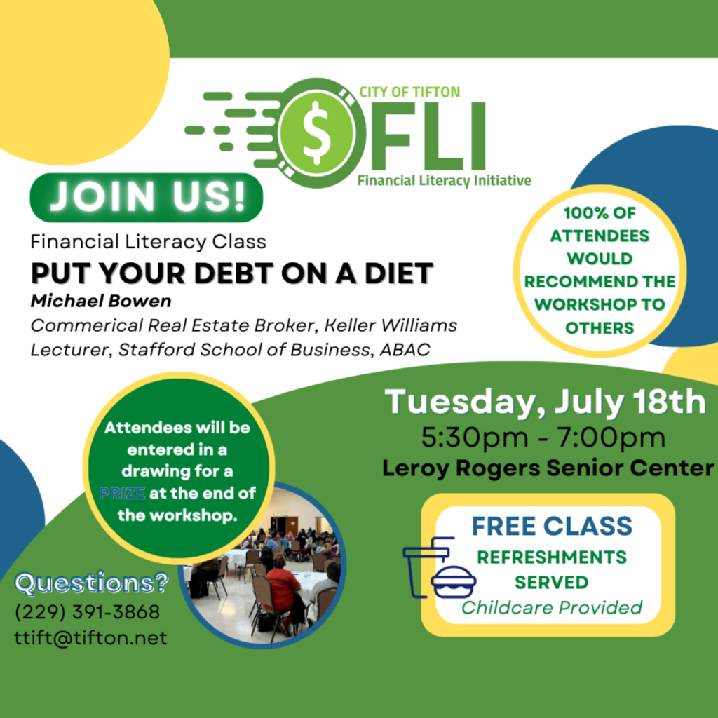 July Financial Literacy Event